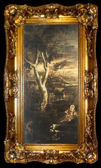 framed  TINTORETTO, Jacopo Mary Magdalene, ta009-2